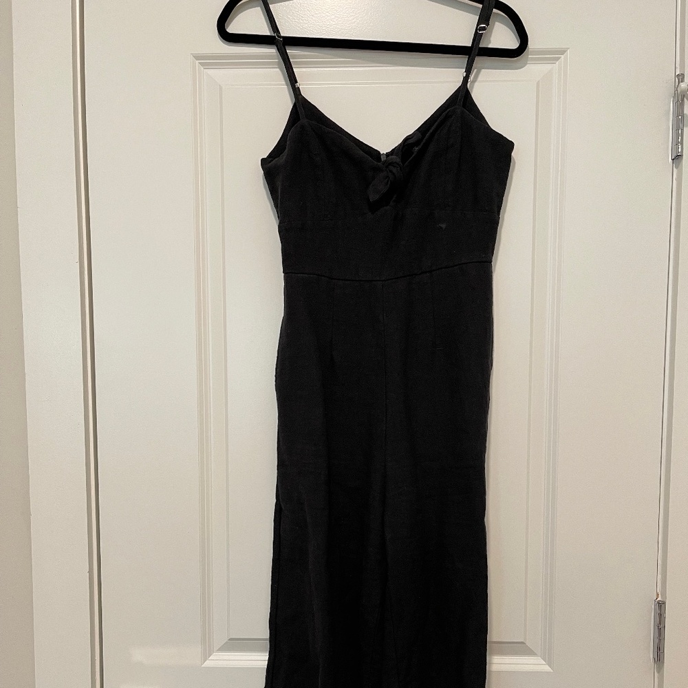 MINT, BLACK JUMP SUITE, SIZE MEDIUM